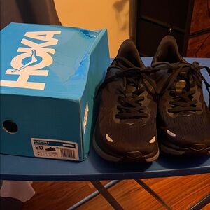 Men Clifton Hoka Sneakers. Size 9
